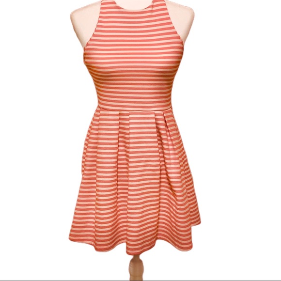 SO Dresses & Skirts - SO Racerback Pink Striped Dress NWT